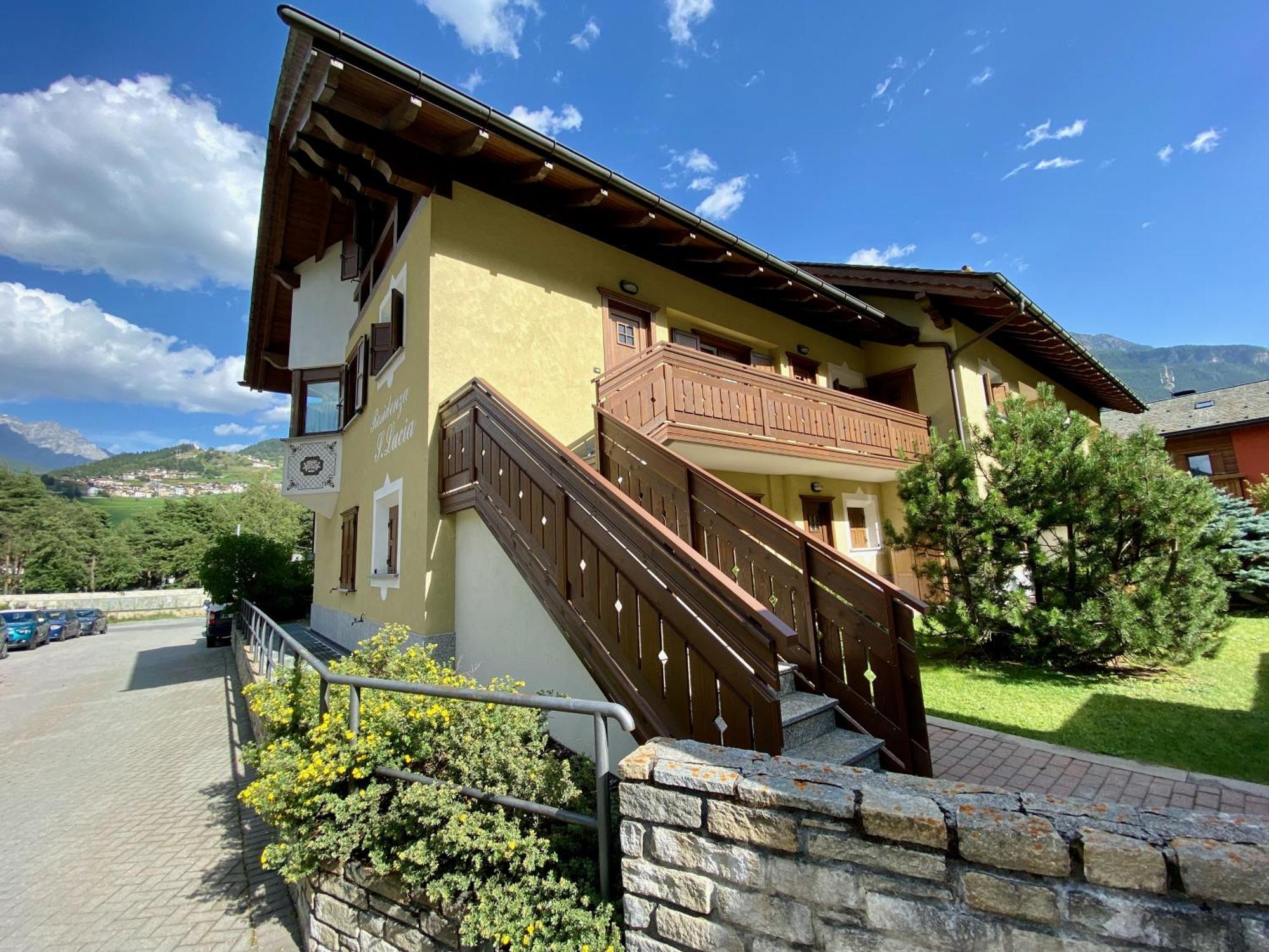 Appartamento In Residence Santa Lucia Bormio Ngoại thất bức ảnh